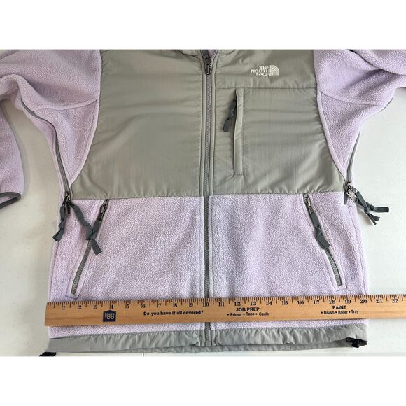 The North Face Women's Denali Jacket Lavender Gray Fleece Full Zip Size S - Picture 10 of 12